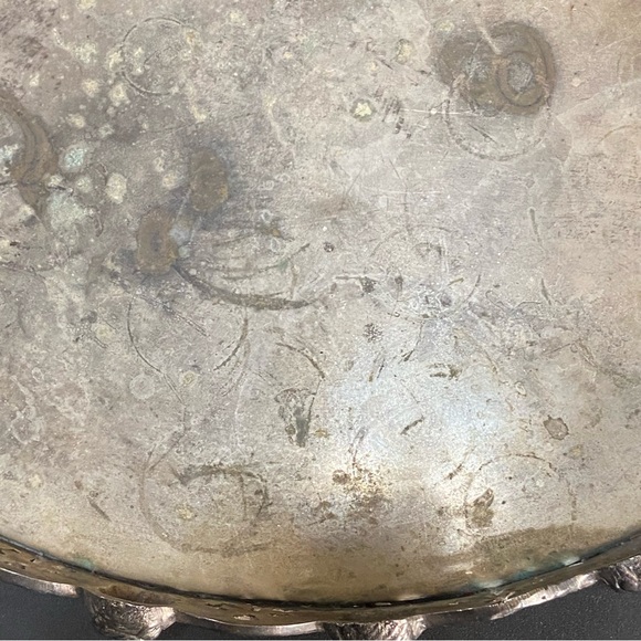 Cherub Silver Plated Vanity Tray - Picture 10 of 12